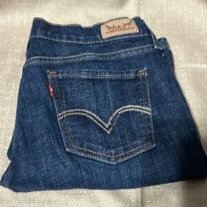 515 boot cut dark wash